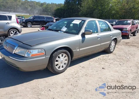 2004 Mercury Grand Marquis Ls from USA, damaged, VIN 2MEHM75W04X604523